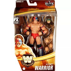 WWE Legends Elite Collection Ultimate Warrior Action Figure Brand New Series 17